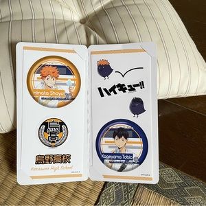 NEW haikyuu sticker set